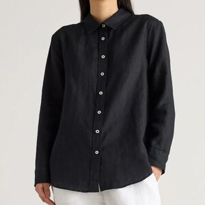 Quince 100% European Linen Long Sleeve Shirt